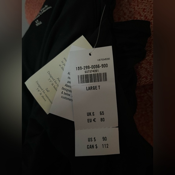 Abercrombie | Tall Off-The-Shoulder Knit Midi Dress - Picture 8 of 8